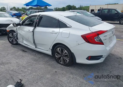 2018 Honda Civic Ex-L из США, поврежденный, VIN 19XFC1F78JE001675